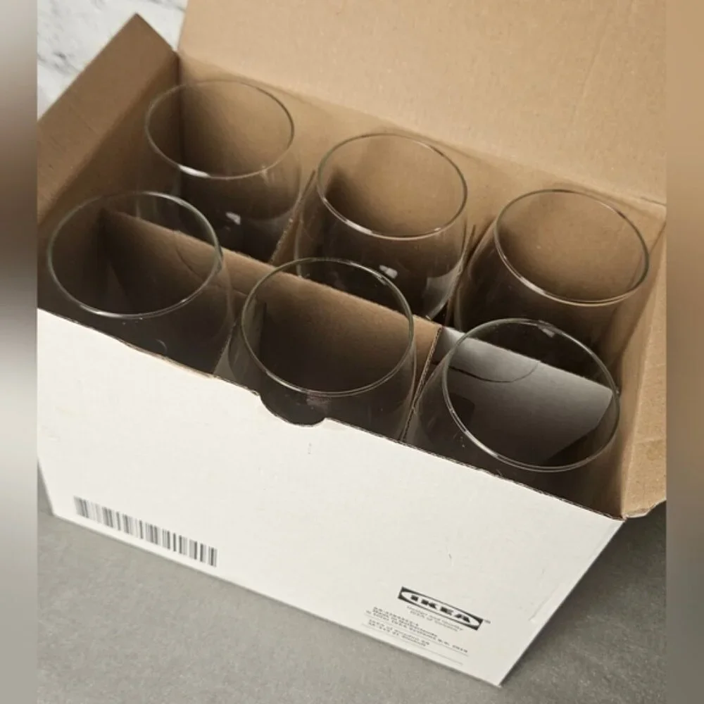 IKEA Savlka Wine Glass Set - 6 Pack - New Old Stock -CIB
